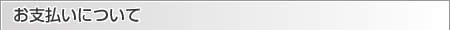 お支払いについて