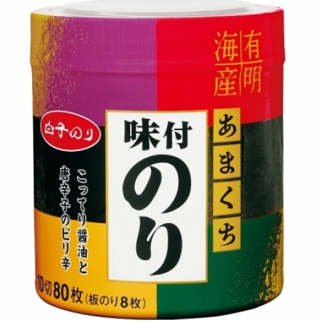 甘口味付のり卓上10切80枚 白子のりオンラインショップ